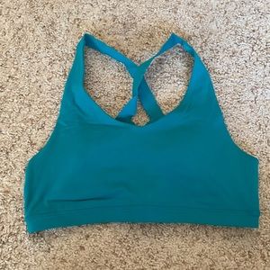 Teal Prana Sports Bra